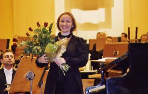 Lyubov Gegetchkori - laureatka IV Nagrody podczas finału konkursu